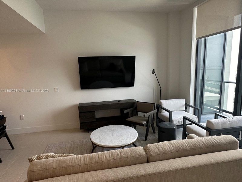 Furnished interior view inside a new home in , Miami (Image 5).