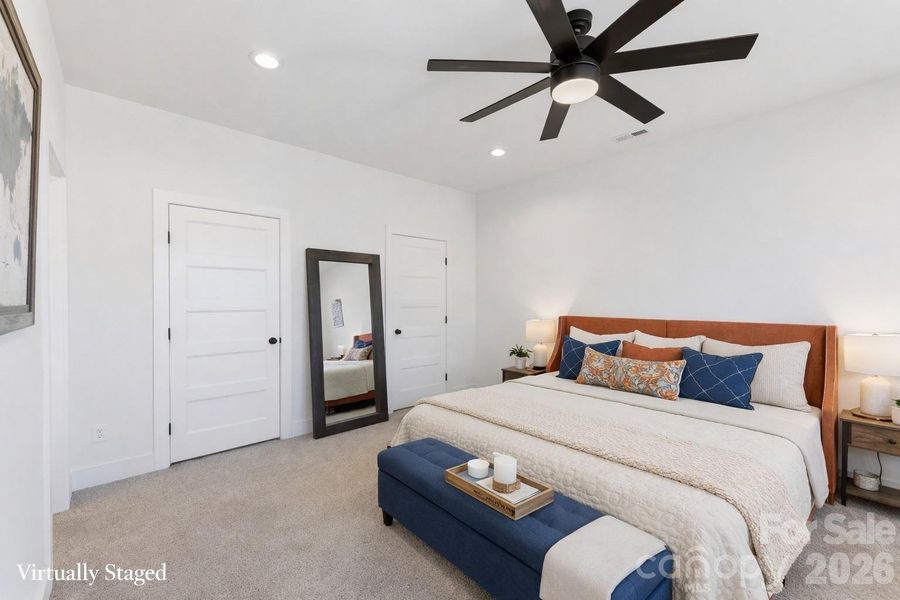 Virtually Staged - Primary Bedroom Virtually Staged - Primary Bedroom