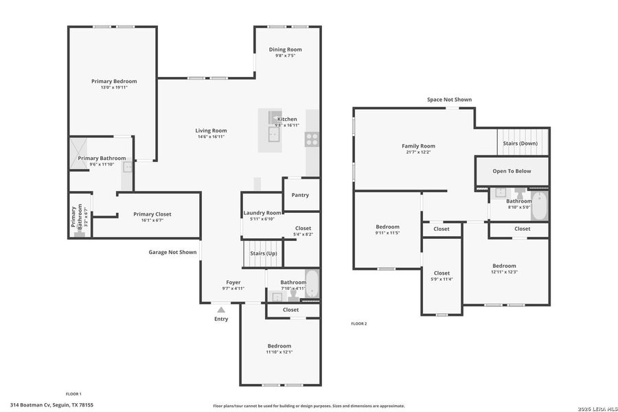 2D floor plan layout of this home in Arroyo Ranch, Seguin, TX (Image 4). 2D floor plan layout of this home in Arroyo Ranch, Seguin, TX (Image 4).