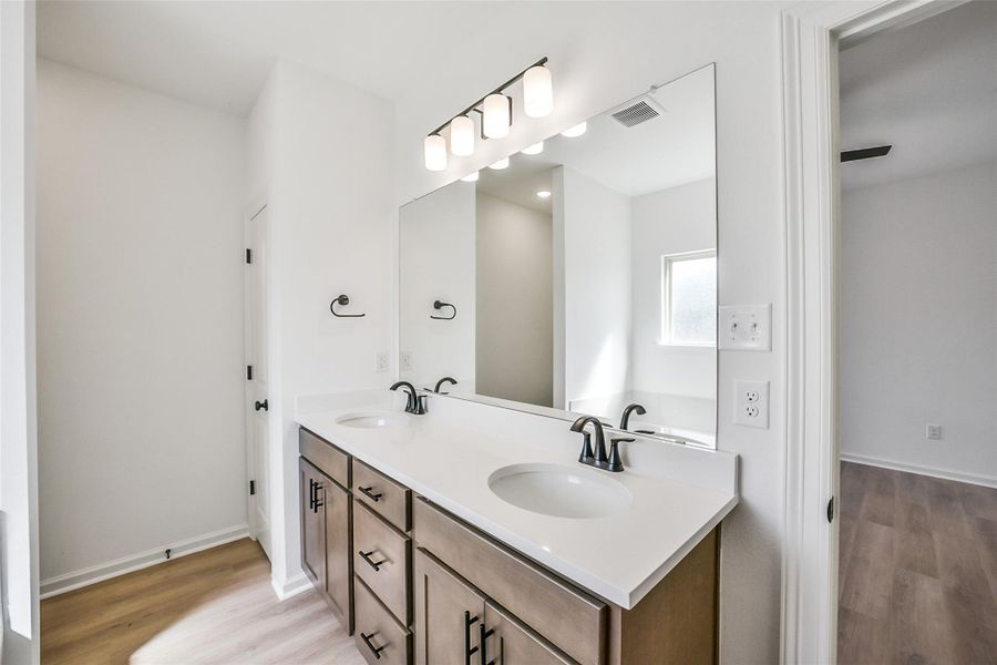 Furnished interior view inside a new home in Mostyn Springs, Magnolia (Image 5). Furnished interior view inside a new home in Mostyn Springs, Magnolia (Image 5).