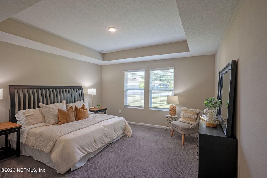 Furnished interior view inside a new home in Edinburgh Village, Jacksonville (Image 17).
