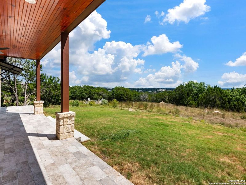 Exterior details and patio area of a home in , Spring Branch (Image 28).