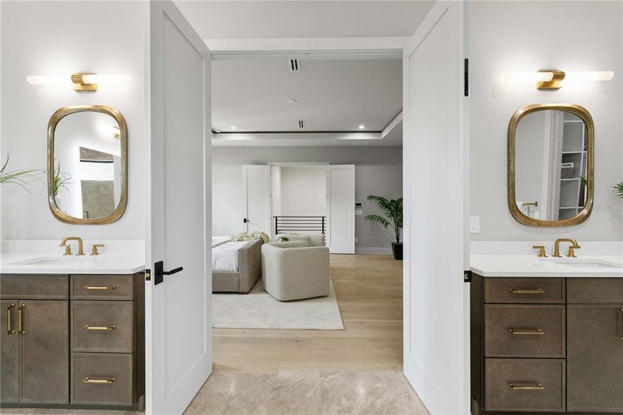 Furnished interior view inside a new home in , Tampa (Image 48). Furnished interior view inside a new home in , Tampa (Image 48).