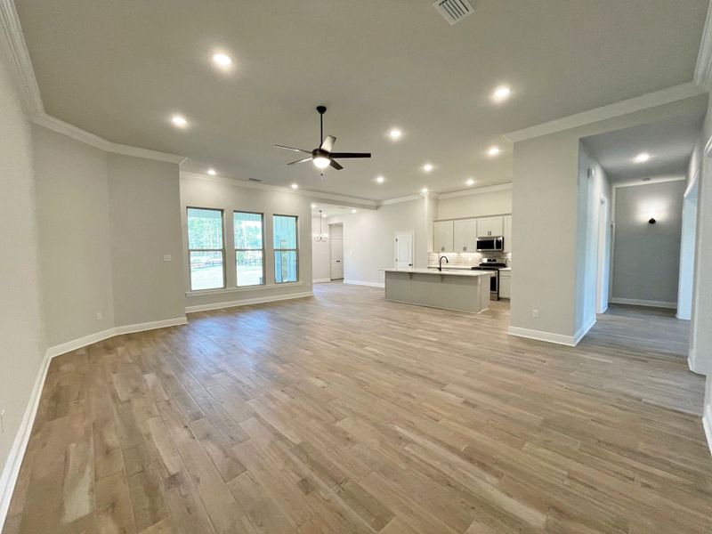 Spacious, unfurnished interior of a new home in Iron Rock, Cantonment (Image 8).