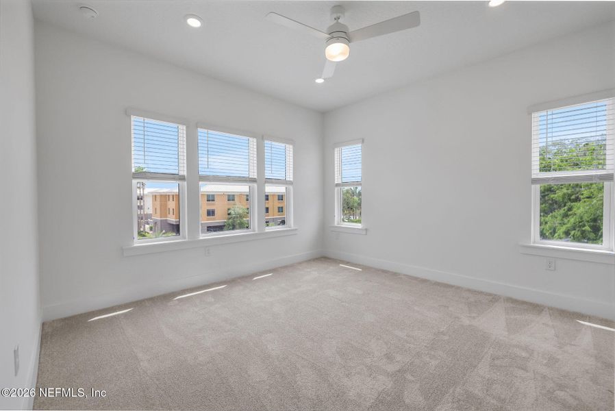 Spacious, unfurnished interior of a new home in North Beach Townhomes, Jacksonville Beach (Image 15).