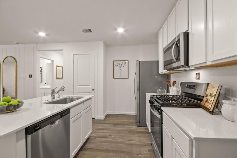 Furnished interior view inside a new home in Sunset Valley, Hockley (Image 8).