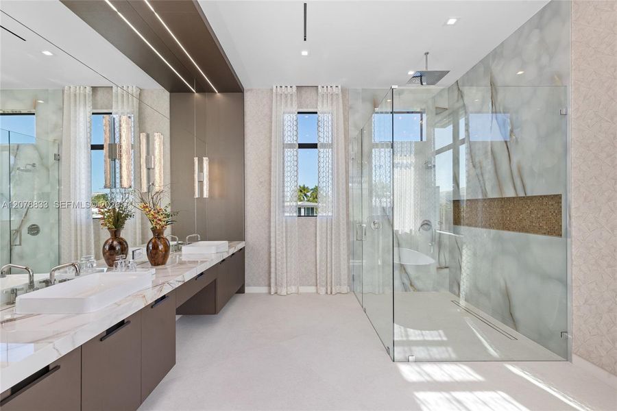 Furnished interior view inside a new home in , Fort Lauderdale (Image 9). Furnished interior view inside a new home in , Fort Lauderdale (Image 9).