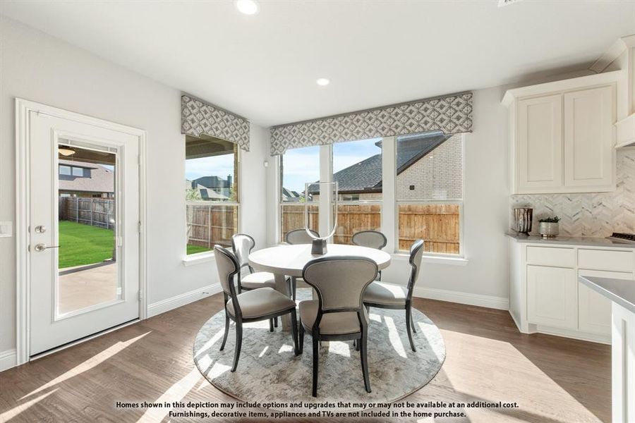 Furnished interior view inside a new home in Mosaic, Celina (Image 12). Furnished interior view inside a new home in Mosaic, Celina (Image 12).