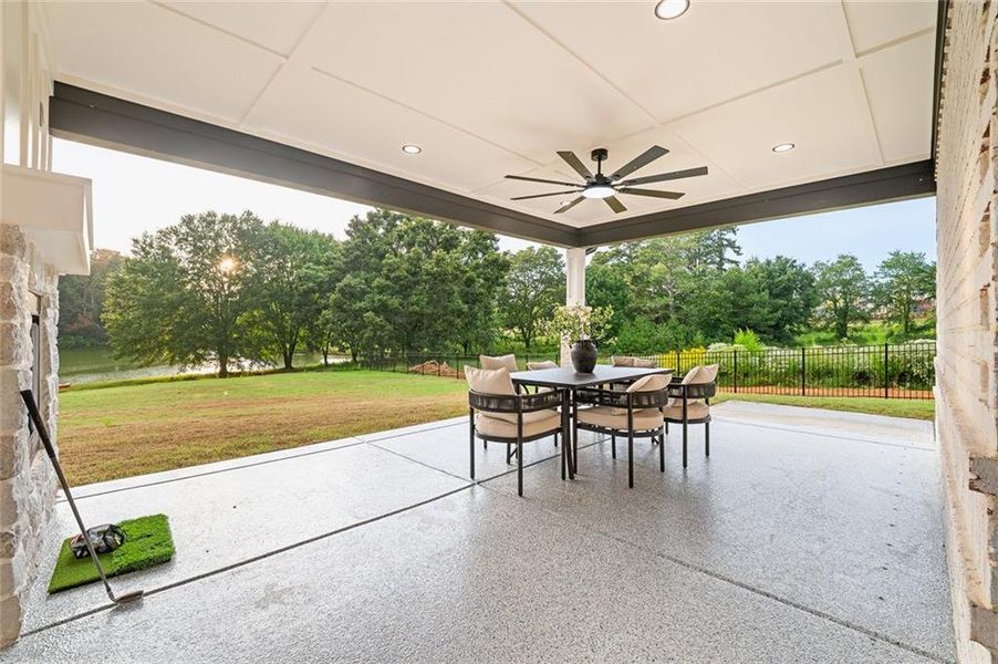 Exterior details and patio area of a home in , Lawrenceville (Image 25).