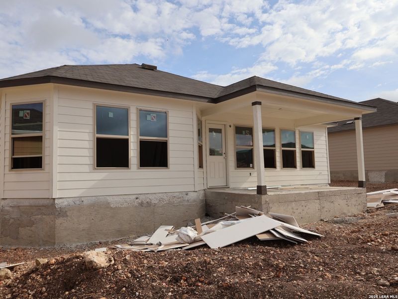 In-progress construction of a new home in Greenspoint Heights, Seguin, TX (Image 25).