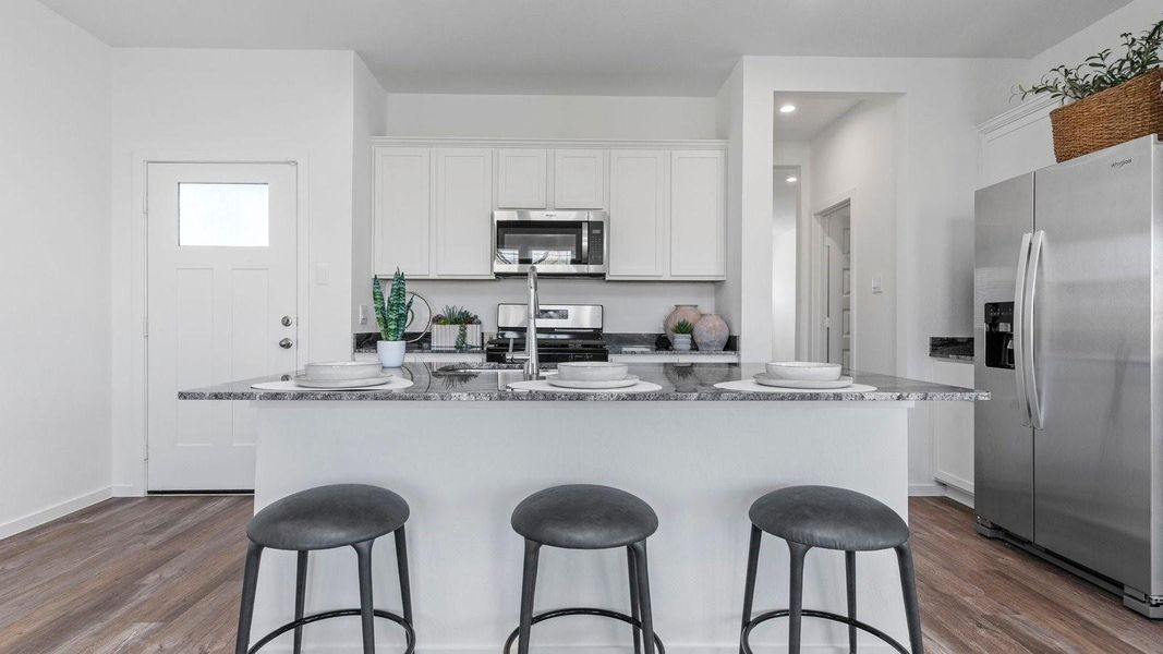 Furnished interior view inside a new home in Legacy Village, Houston (Image 6). Furnished interior view inside a new home in Legacy Village, Houston (Image 6).