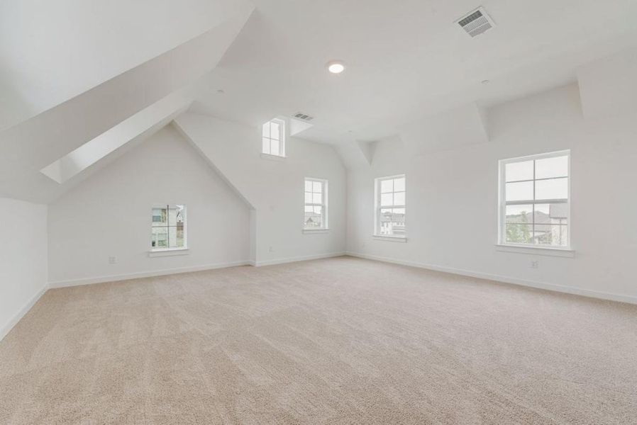 Spacious, unfurnished interior of a new home in Monterra, Fate (Image 40). Spacious, unfurnished interior of a new home in Monterra, Fate (Image 40).