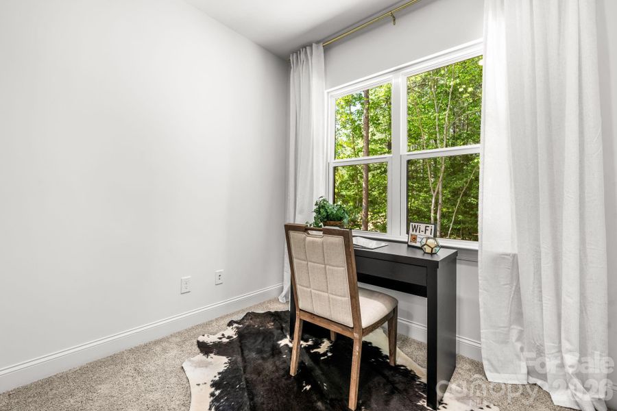 Furnished interior view inside a new home in , Hickory (Image 17).