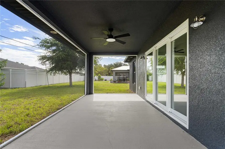Exterior details and patio area of a home in , Englewood (Image 3).