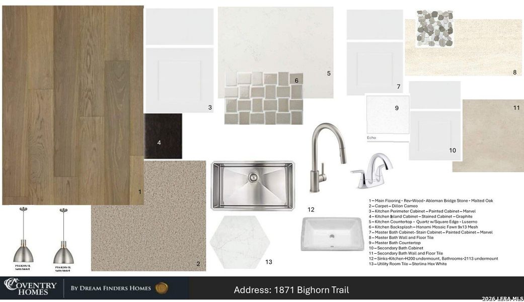 Sample of building materials used in homes in Veramendi, New Braunfels (Image 4). Sample of building materials used in homes in Veramendi, New Braunfels (Image 4).