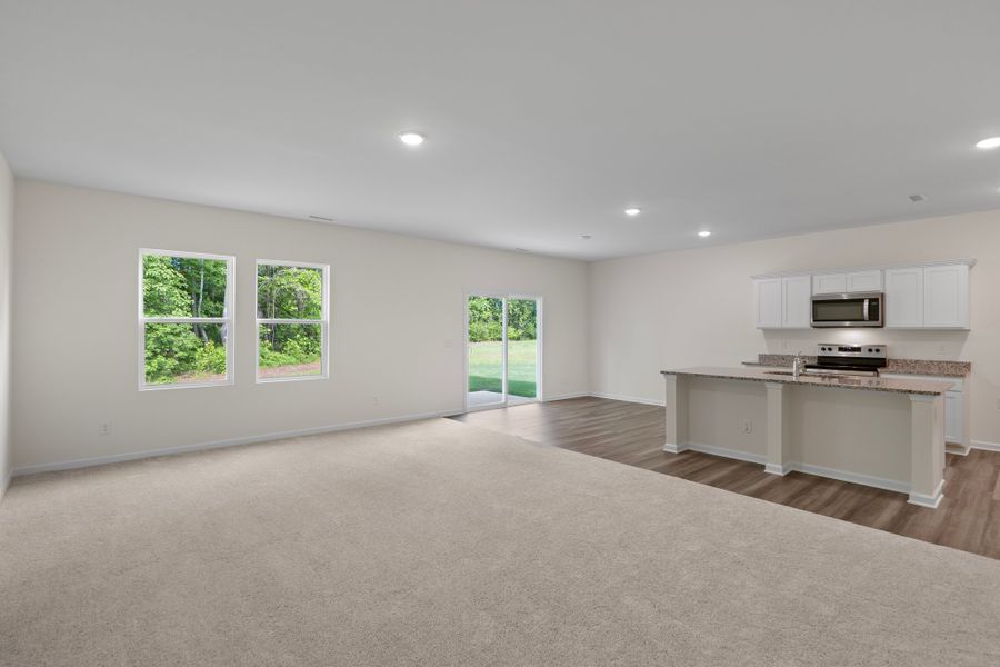 Representative unfurnished interior of a home built from the Discovery by Starlight Homes in Liberte, Converse (Image 15). Representative unfurnished interior of a home built from the Discovery by Starlight Homes in Liberte, Converse (Image 15).