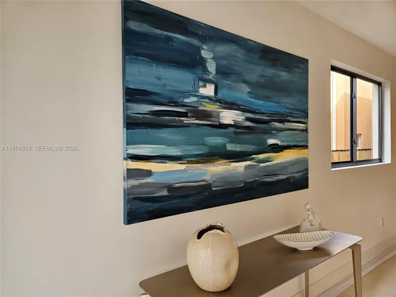 Furnished interior view inside a new home in , Miami (Image 24).