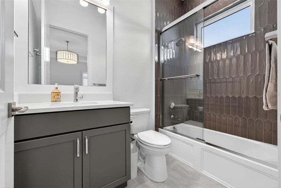Furnished interior view inside a new home in Aqua Single Family Homes, Bradenton (Image 54).