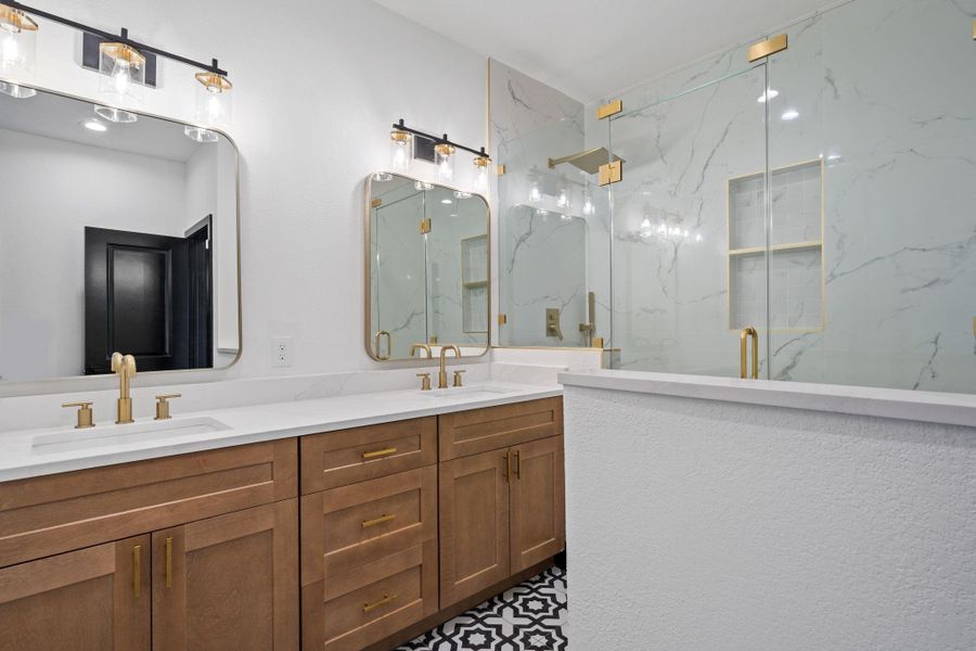 Furnished interior view inside a new home in , Houston (Image 8). Furnished interior view inside a new home in , Houston (Image 8).