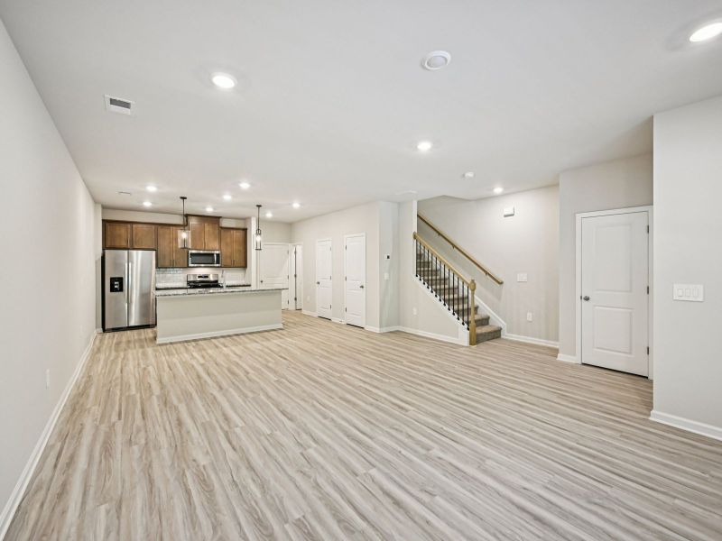 The Lancaster floorplan with the Calm Burlap interior package. The Lancaster floorplan with the Calm Burlap interior package.