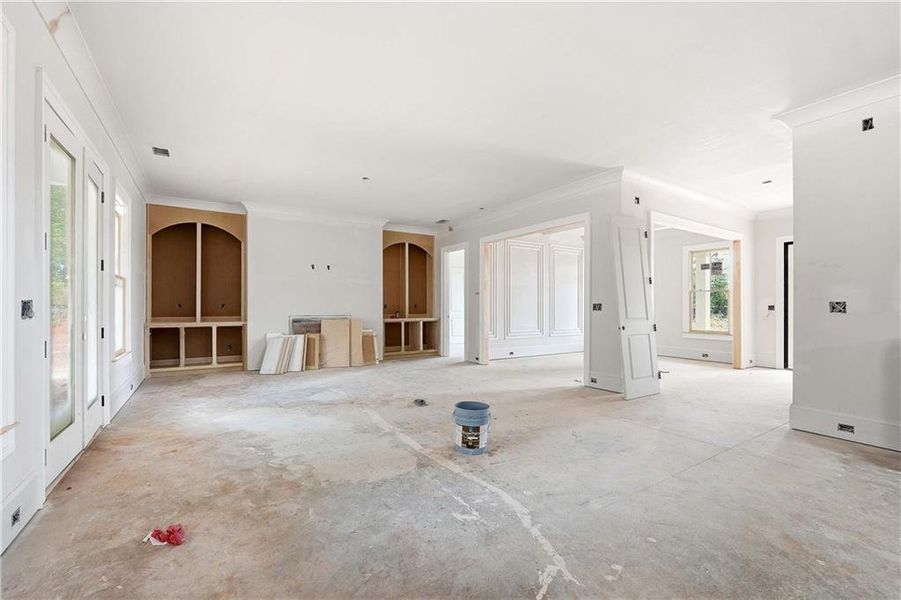 In-progress construction of a new home in , Marietta, GA (Image 27).