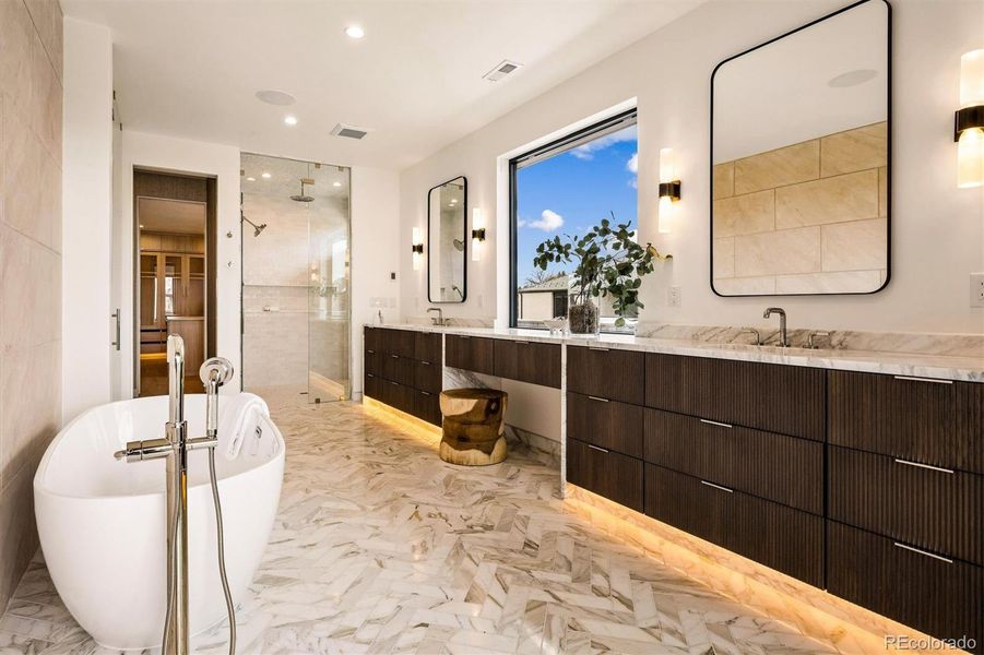 Furnished interior view inside a new home in , Denver (Image 4).