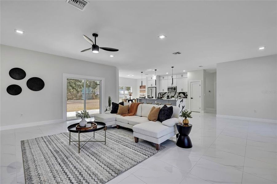 Furnished interior view inside a new home in , Weeki Wachee (Image 16).
