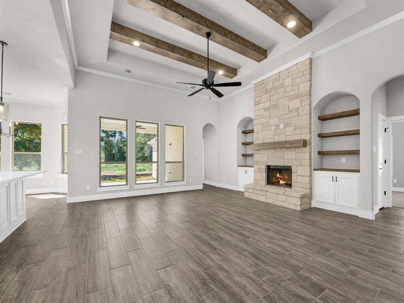Spacious, unfurnished interior of a new home in , Azle (Image 13).