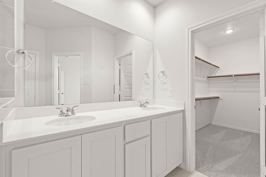 Representative exterior photo of a completed home built from the Hickory by Impression Homes in Creekside Ranch, Blue Ridge, TX (Image 16).