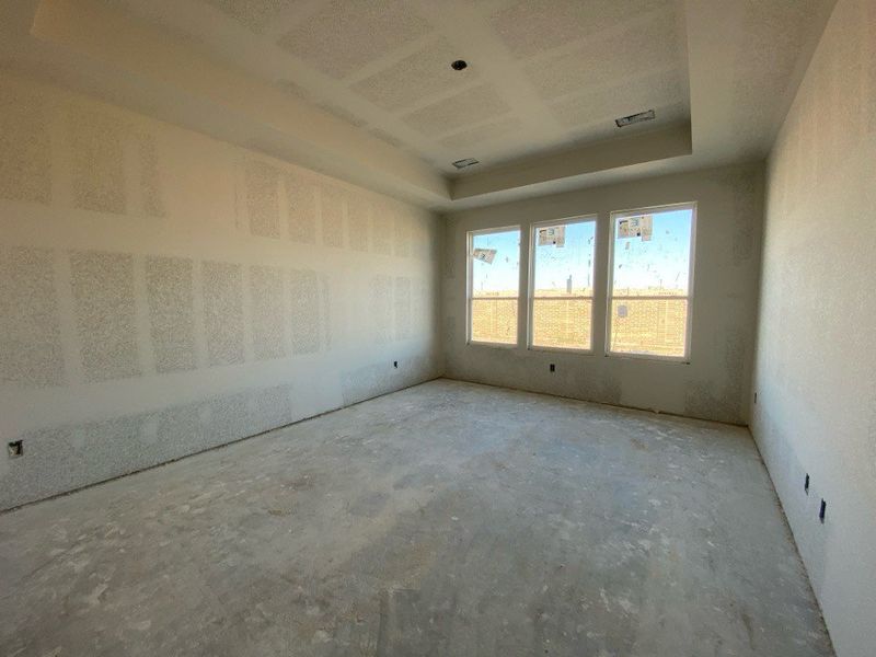 In-progress construction of a new home in Morningstar, Aledo, TX (Image 7).