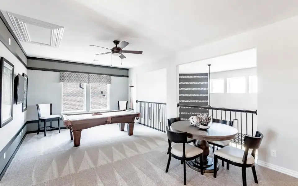 Furnished interior view inside a new home in High Park Hill, Arrington (Image 24).