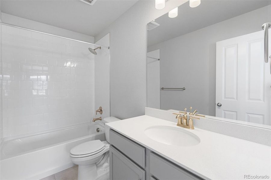Furnished interior view inside a new home in Highlands Preserve, Mead (Image 8).
