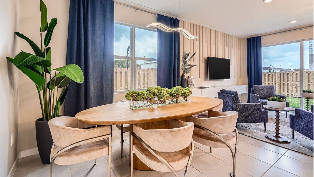 Representative furnished interior of a home built from the Denali by D.R. Horton in Parker Pointe, Homestead (Image 11). Representative furnished interior of a home built from the Denali by D.R. Horton in Parker Pointe, Homestead (Image 11).