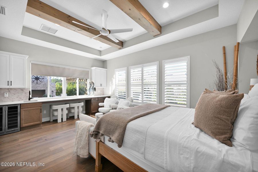 Furnished interior view inside a new home in Palmetto Cove, Ponte Vedra (Image 39).