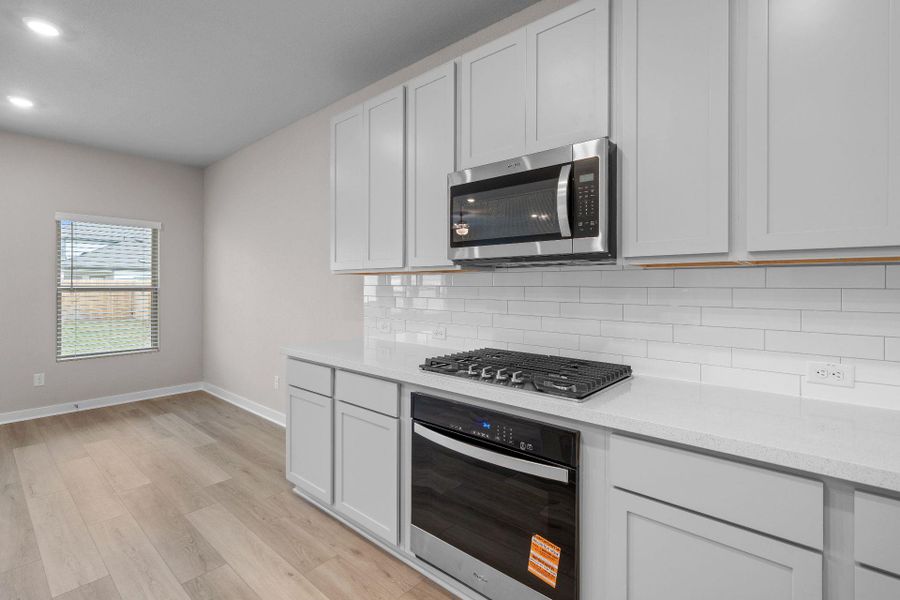 Beautiful finishes in Light & Bright Kitchen