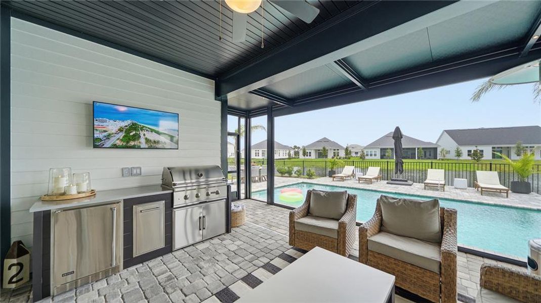Exterior details and patio area of a home in , St. Augustine (Image 44).