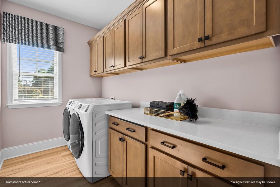 Furnished interior view inside a new home in Sweetbrier, Durham (Image 25).