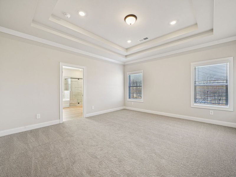 Spacious, unfurnished interior of a new home in Vines at Mill Creek - Legacy Series, Braselton (Image 18).