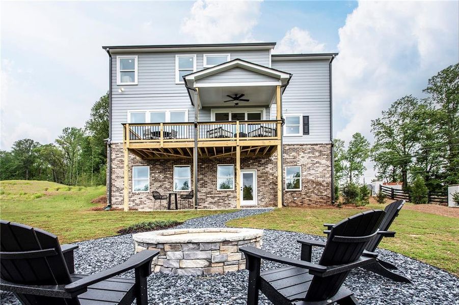 Exterior details and patio area of a home in Hopewell Reserve, Cumming (Image 24). Exterior details and patio area of a home in Hopewell Reserve, Cumming (Image 24).