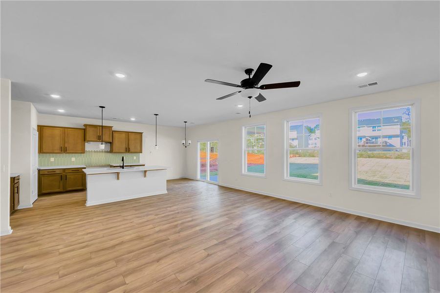 Spacious, unfurnished interior of a new home in Brownstone Park, Easley (Image 11).