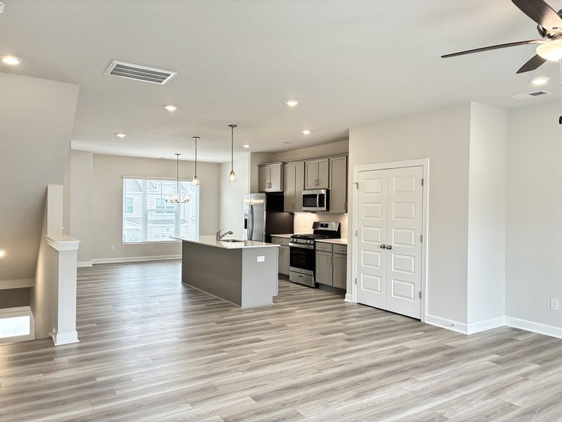 Furnished interior view inside a new home in Miller Park, Greenville (Image 9).