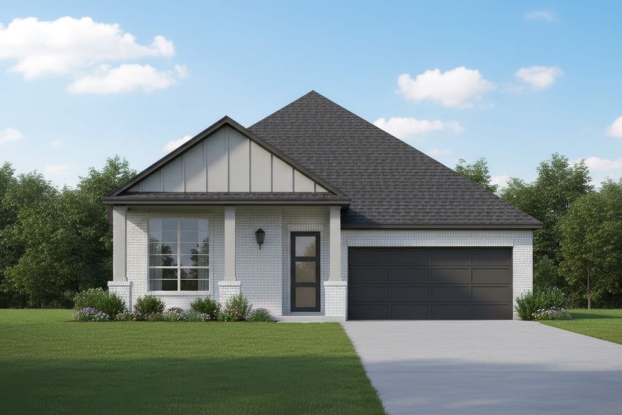 Representative exterior photo of a completed home built from the Adeline by Our Country Homes in Parks of Aledo, Aledo, TX (Image 5).