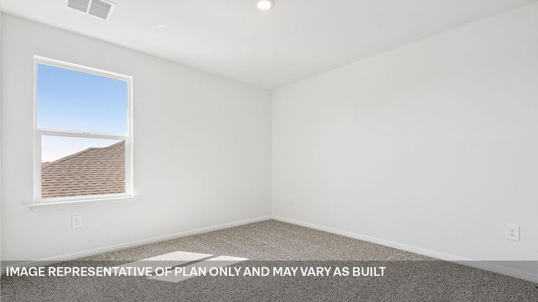 Spacious, unfurnished interior of a new home in Bar W Ranch, Leander (Image 42).