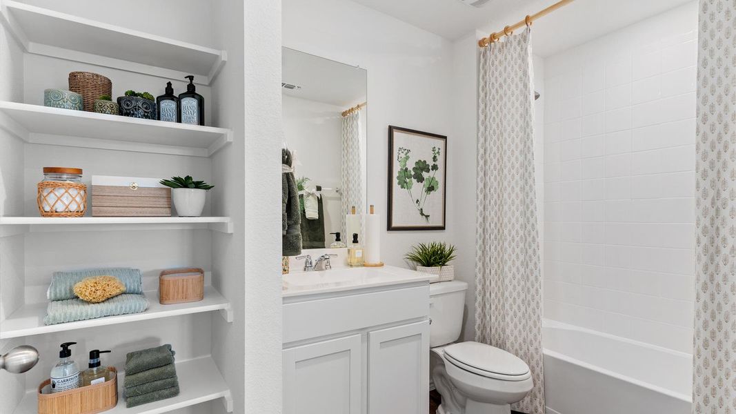 Furnished interior view inside a new home in Watermill, Uhland (Image 21). Furnished interior view inside a new home in Watermill, Uhland (Image 21).