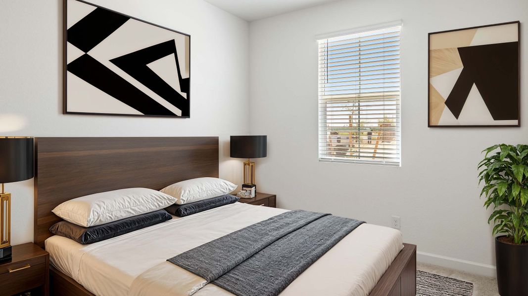 Furnished interior view inside a new home in Mason Ranch, Surprise (Image 8). Furnished interior view inside a new home in Mason Ranch, Surprise (Image 8).