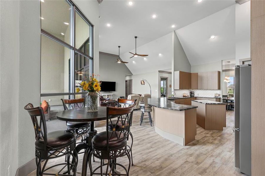 Furnished interior view inside a new home in , Celina (Image 13). Furnished interior view inside a new home in , Celina (Image 13).