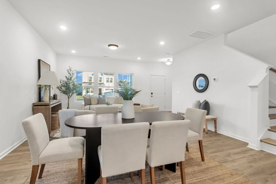 Furnished interior view inside a new home in Homecoming, Ravenel (Image 12).