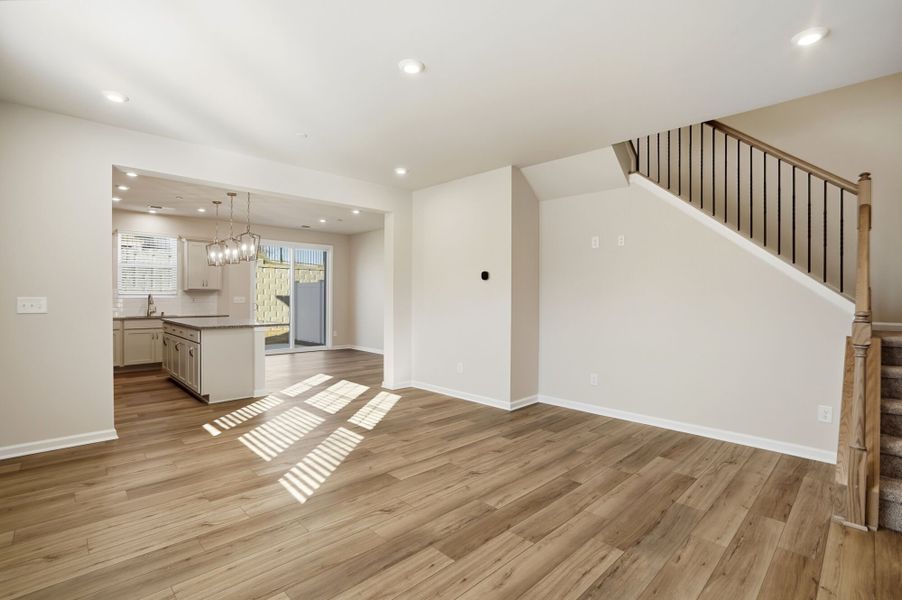 Spacious, unfurnished interior of a new home in Hedgecliff Townes, Kannapolis (Image 12).