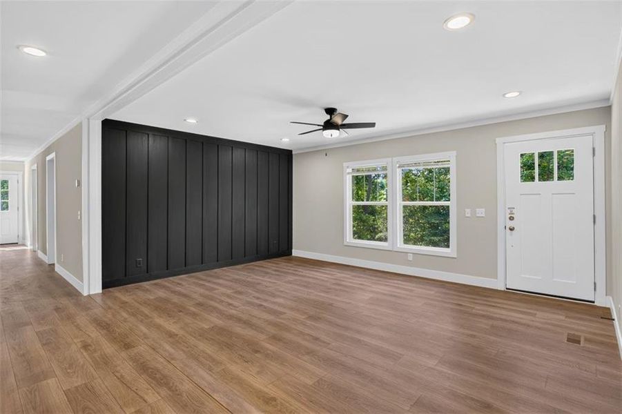 Spacious, unfurnished interior of a new home in , Canton (Image 35).