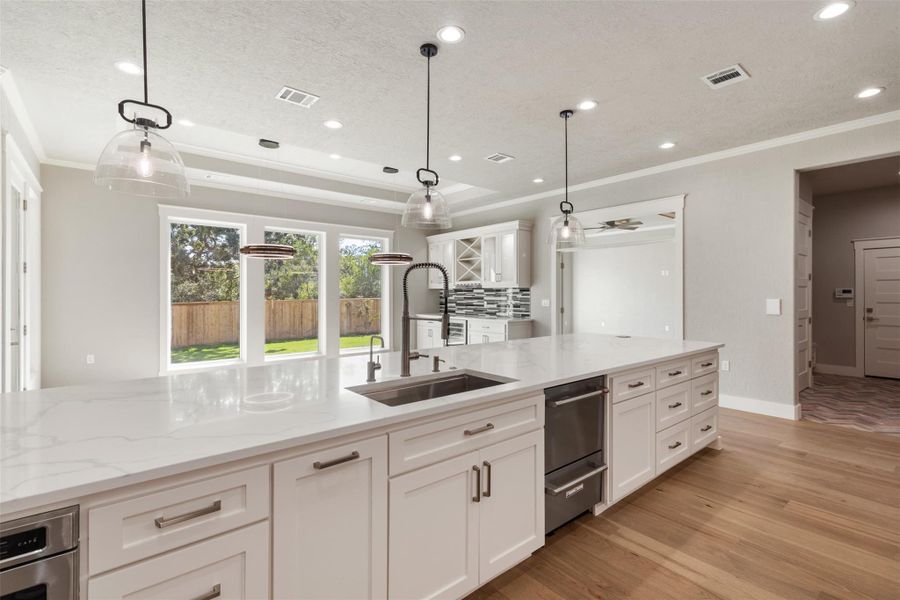 Furnished interior view inside a new home in , College Station (Image 11).